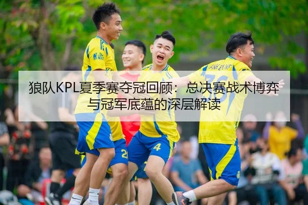 狼队KPL夏季赛夺冠回顾：总决赛战术博弈与冠军底蕴的深层解读